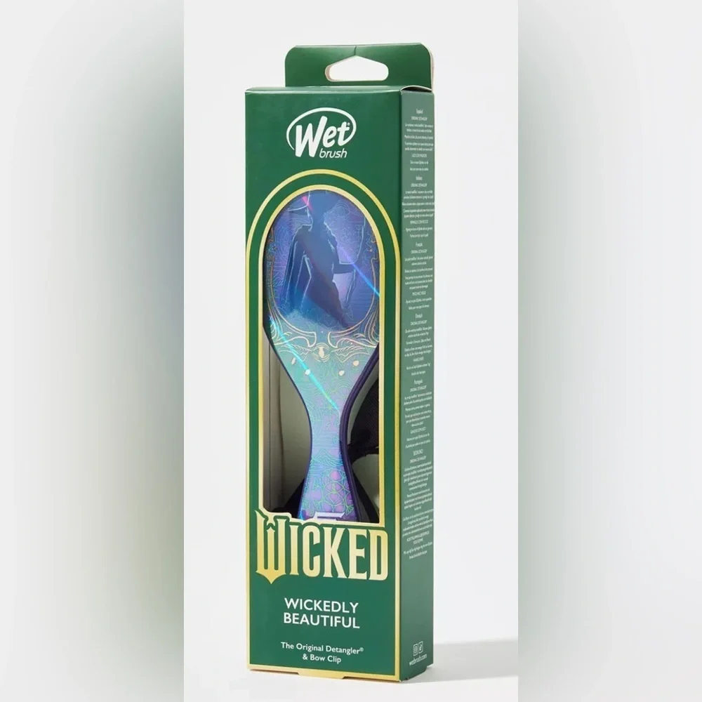 Wicked  Wickedly  Beautiful Brush & bow - Blue and Purple